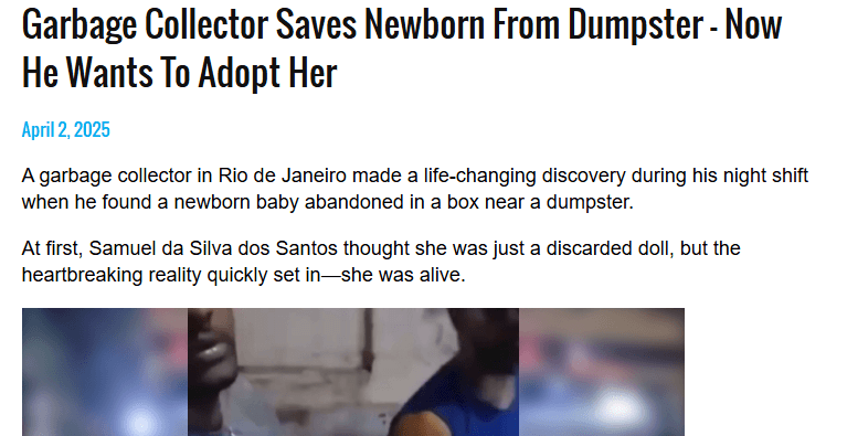 Click the photo to be taken to article & video.